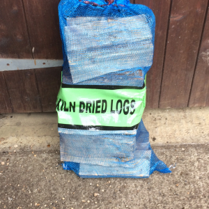 kindle dried logs